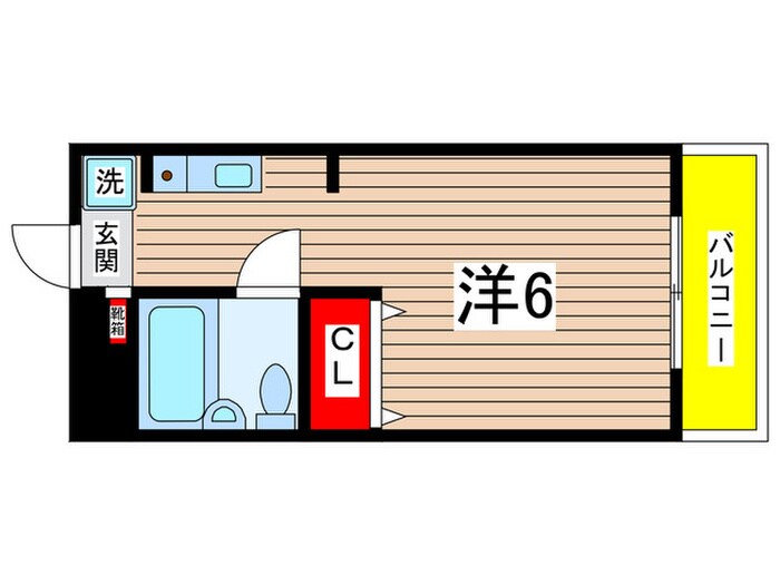 間取り図 ｽｶｲｺｰﾄよみうりﾗﾝﾄﾞ（105）