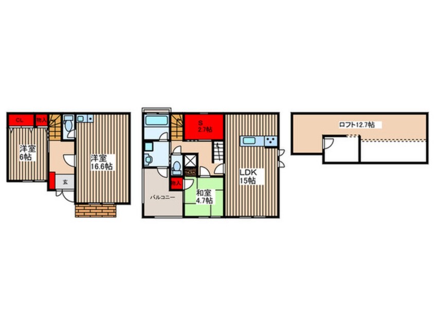 間取図 蓮田東1丁目戸建住宅