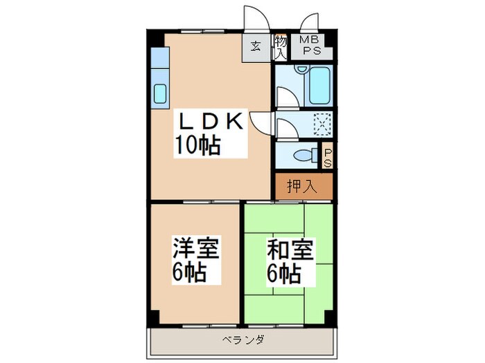 間取り図 石原第７ビル