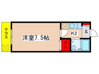 間取図 ヒルトップハイツ