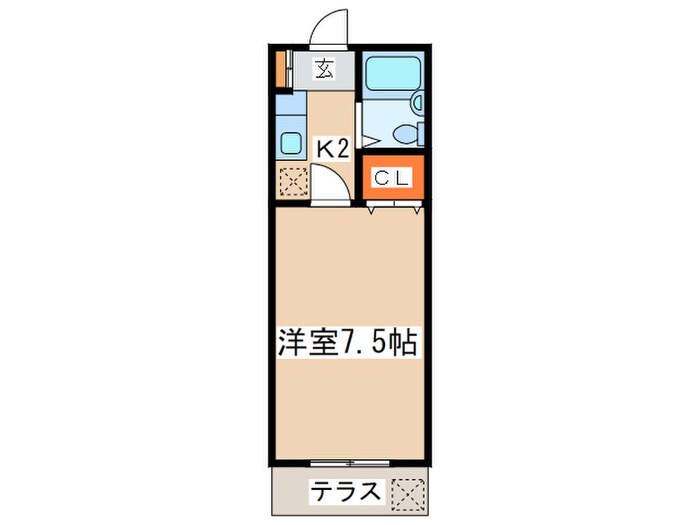 間取り図 ヒルトップハイツ