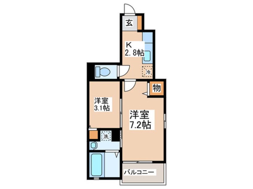 間取図 エクシードⅠ