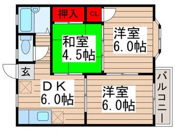 間取図 サンバンブ鎌ケ谷
