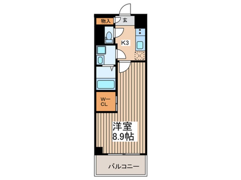 間取図 仮）ｱﾙﾃｨｼﾞｬｰﾉD´s　SAYAMA