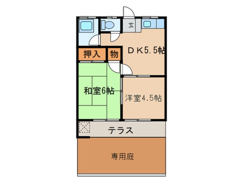 間取図 パ－クハイム