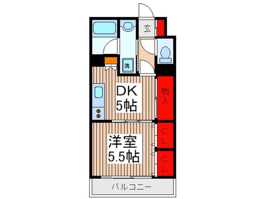 間取図 ウィンベルデュエット本川越