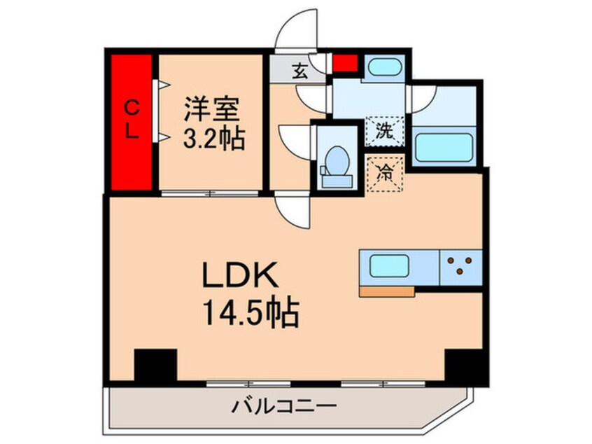 間取図 アルファコート下赤塚