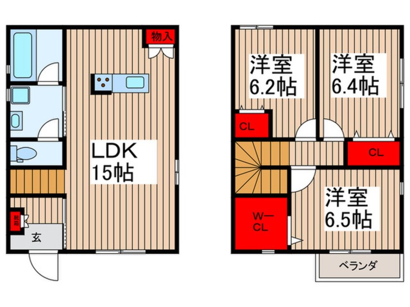 間取図 ラテルネ本八幡