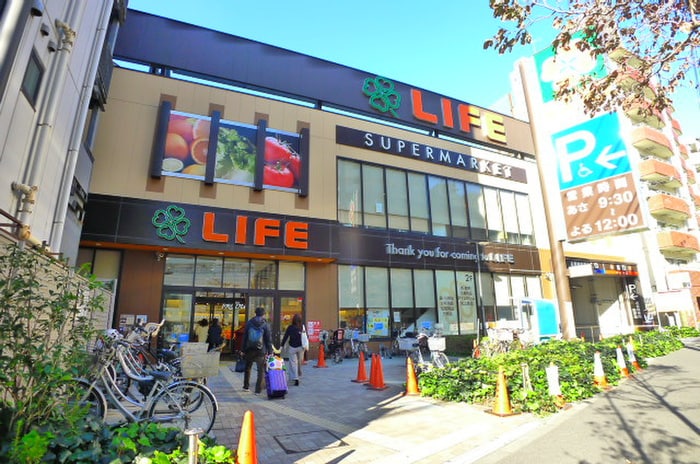 ライフ(スーパー)まで283m One CUBE夏目坂