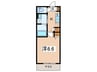 PUREMIUM横浜弘明寺 1Kの間取り