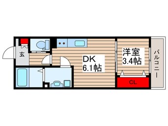 間取図 AJ津田沼K