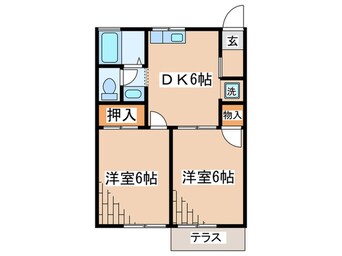 間取図 スイ－トハイム