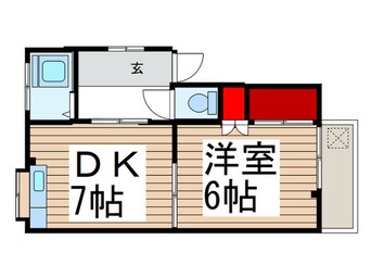 間取図 ハイツホワイト