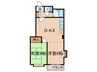 ウェルビル白糸台 2DKの間取り
