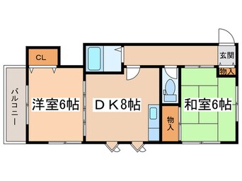 間取図 ウェルビル白糸台