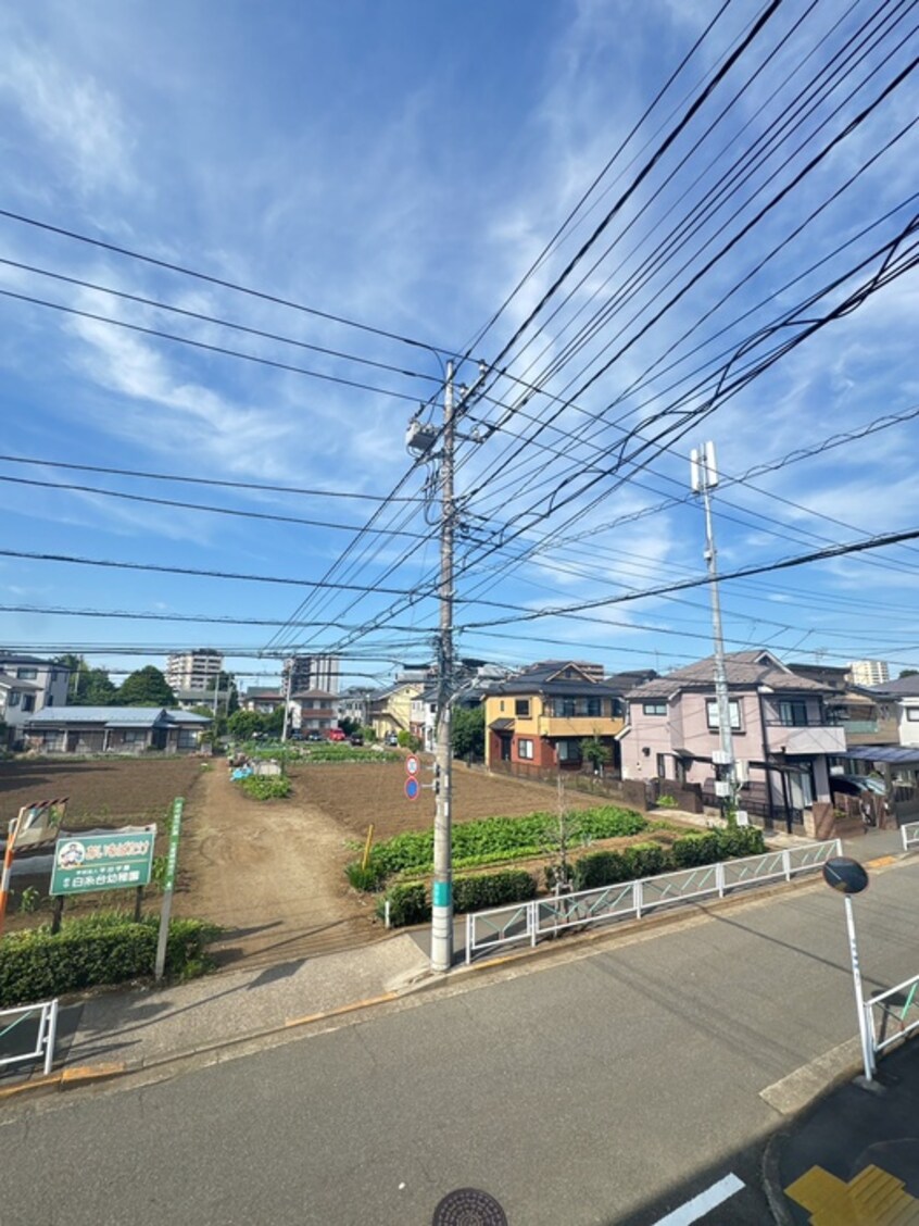室内からの展望 ウェルビル白糸台