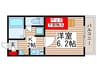 リブリ・チヒロ壱番館 1Kの間取り