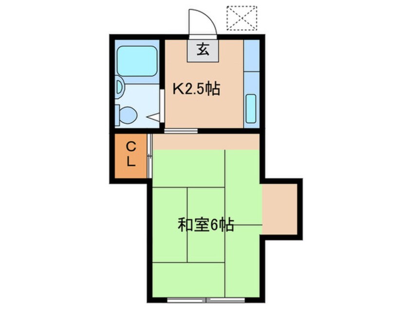 間取図 レクティブ府中