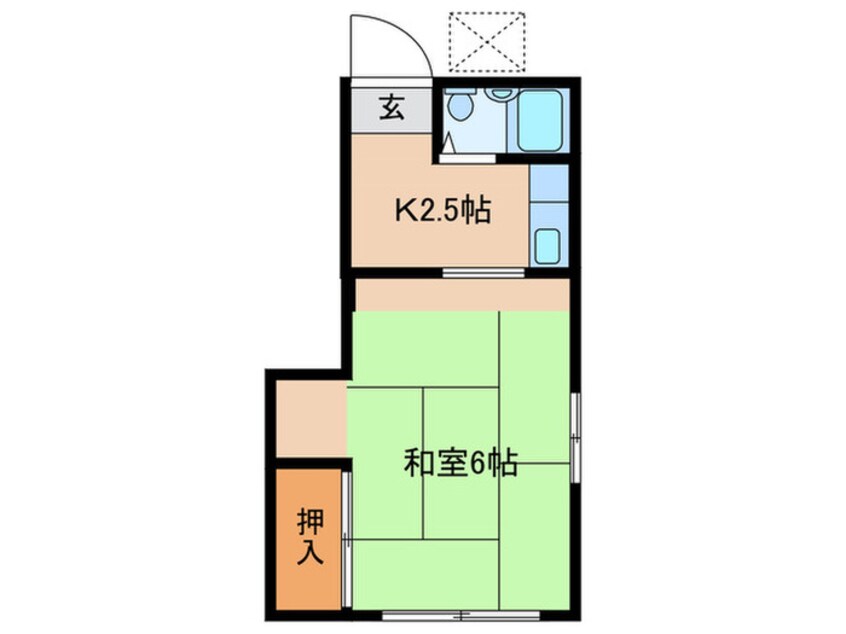 間取図 レクティブ府中