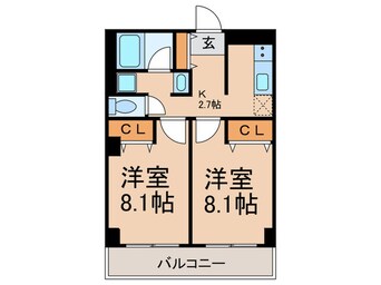 間取図 ドミールときわ台