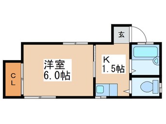 間取図 Ｍハイツ