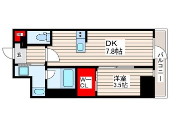 間取図 グランカーサ船堀Ⅰ