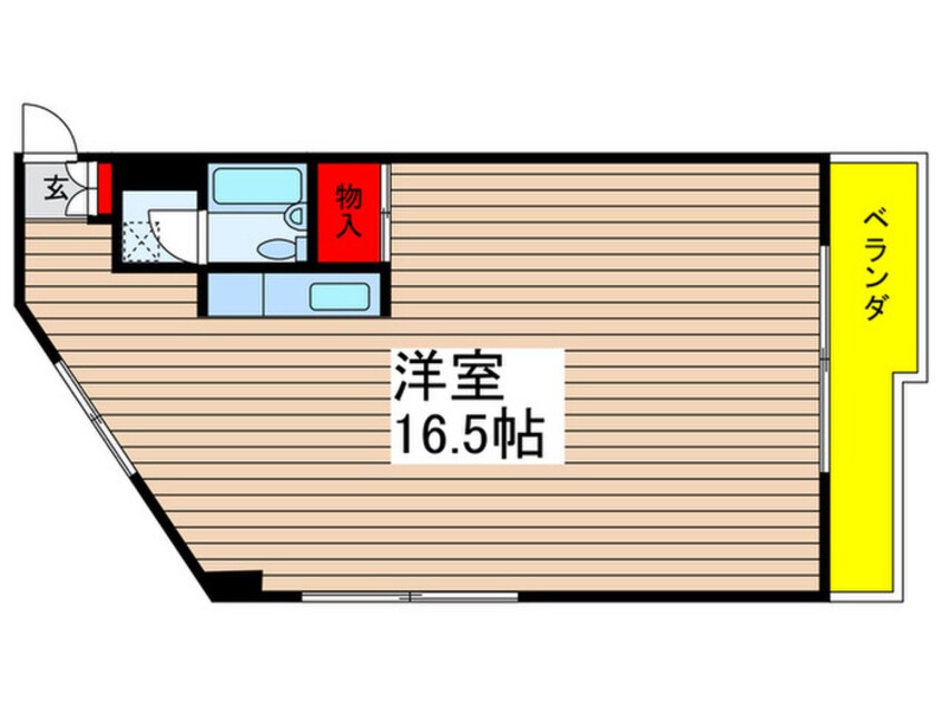 間取図 ラフィ－ヌ南八幡