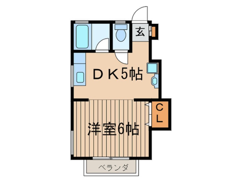 間取図 ハイム千歳