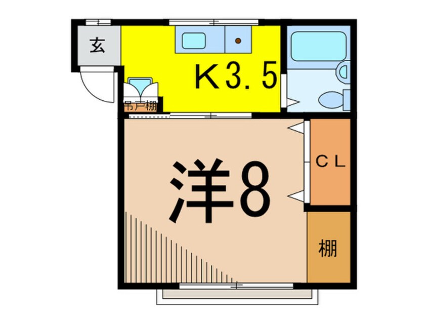 間取図 コ－ポ折原