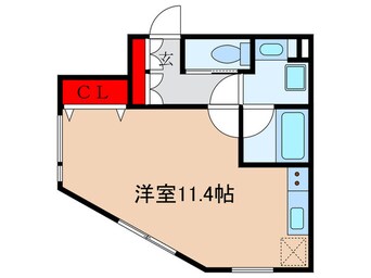 間取図 グランテージ新中野