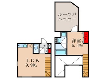 間取図 グランテージ新中野