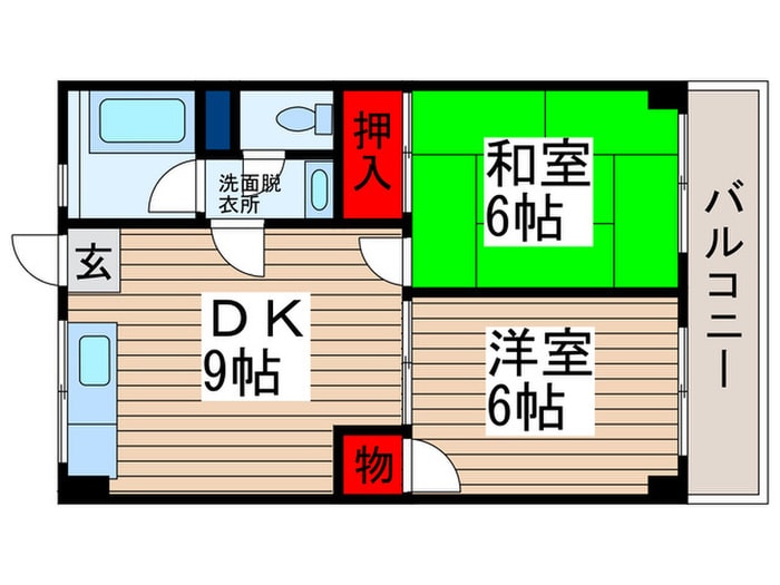 間取り図 花嶋マンション