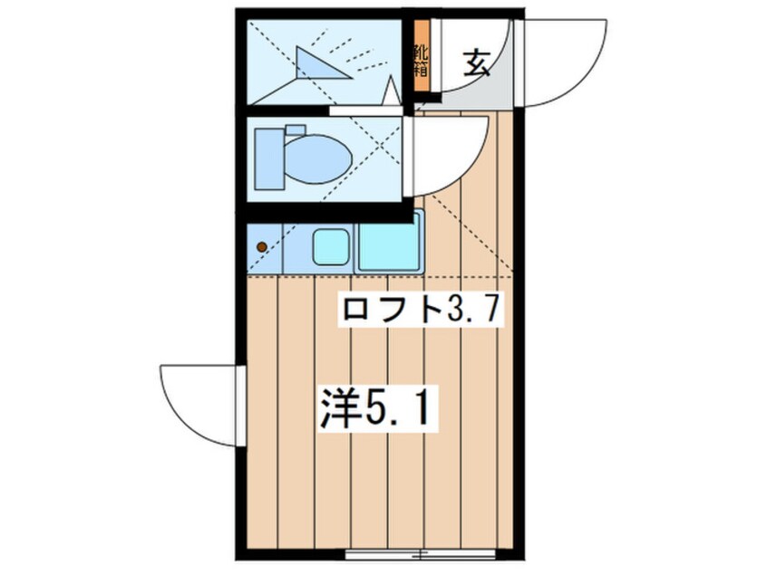 間取図 トスカ