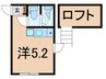 トスカ 1Rの間取り