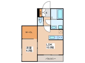 間取図 ＫａＨａｌｅ青戸