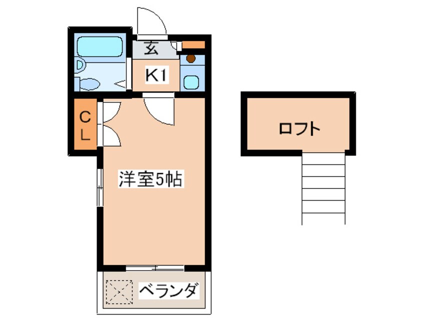 間取図 グレ－スプラザ伊勢原