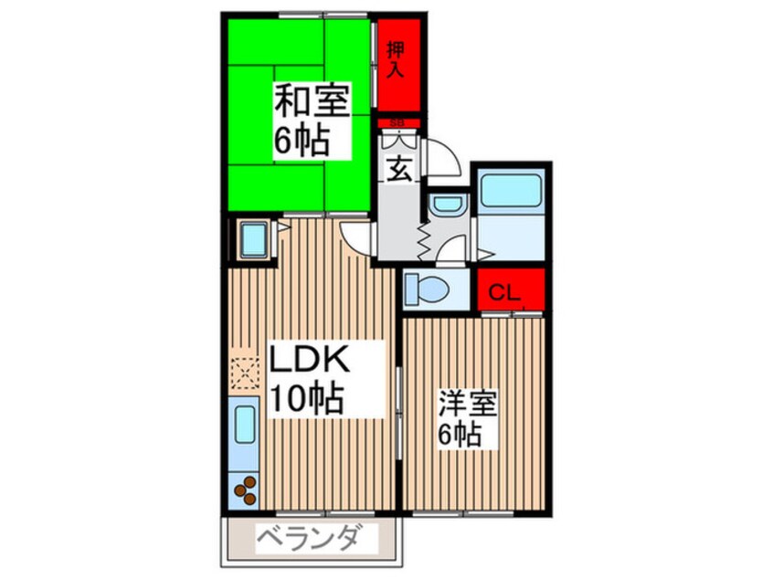 間取図 ストークハイツあさま