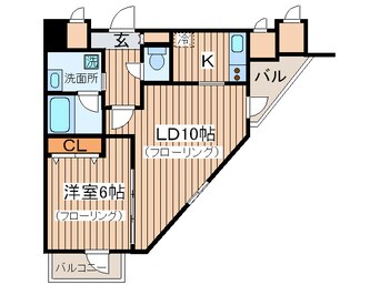 間取図 ドゥーエ幡ヶ谷