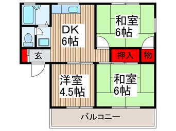 間取図 ソレイユ