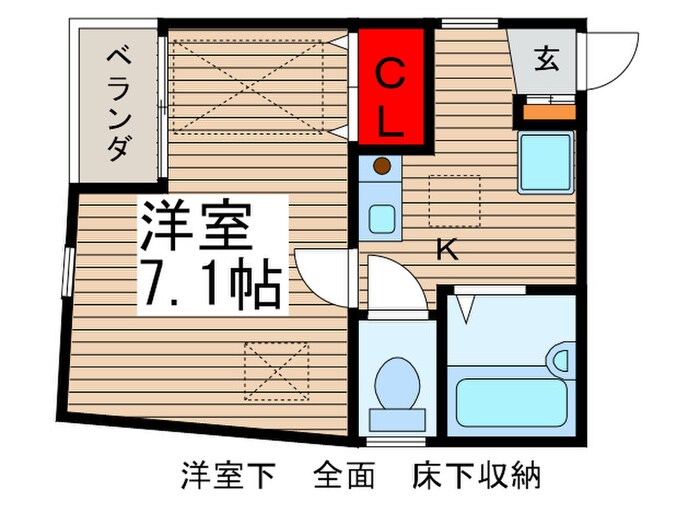 間取り図 ルネス根岸1・2番館