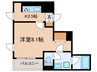 ハルズコート市谷台町 1Kの間取り