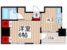 ベルグリ－ン錦糸町(604) 1Kの間取り