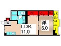 亀有コ－ポの間取図