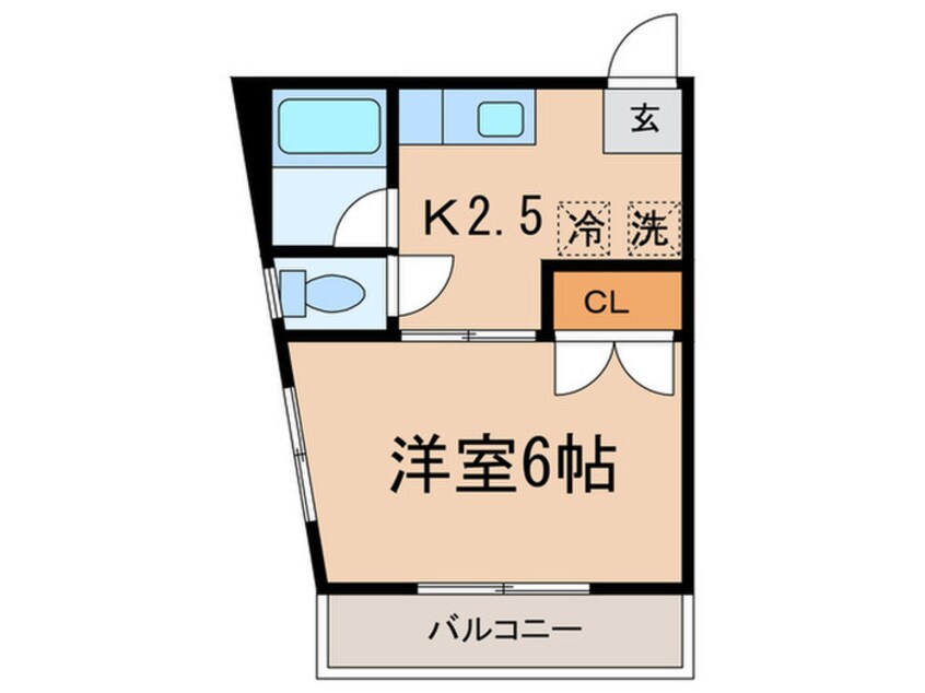 間取図 ロザンマンション