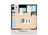 ラモ－ルＩ 1Rの間取り