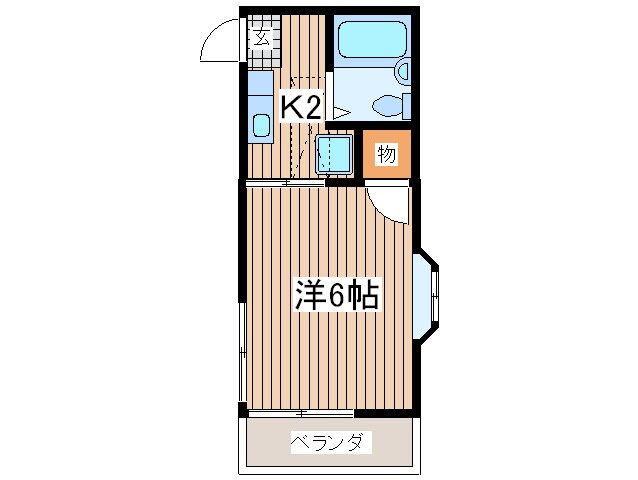 間取り図 コ－ポサンライズ