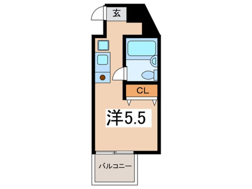 間取図 グランデｲオ－ル白楽
