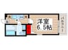 ラ・ルーチェ新小岩 1Kの間取り