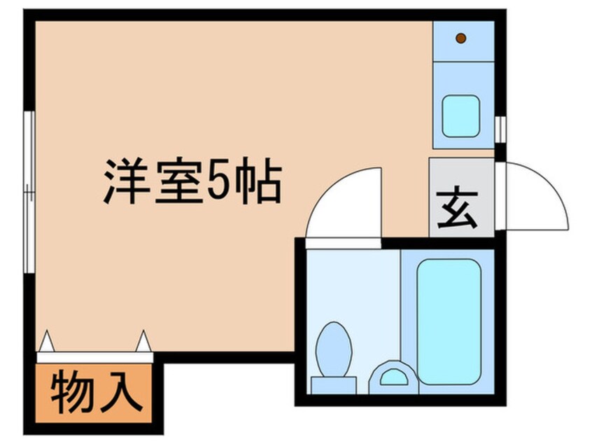 間取図 コーポサンシャイン