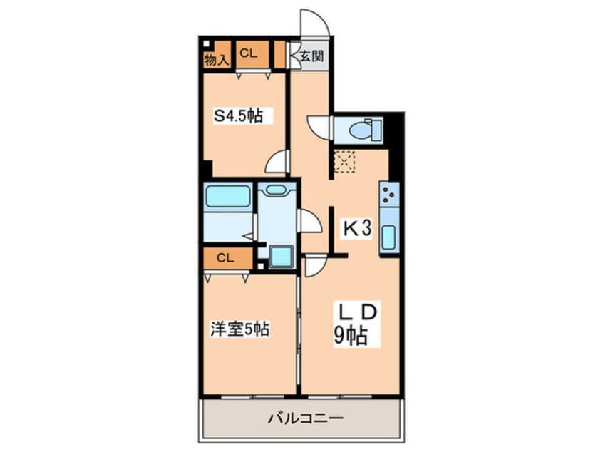 間取図 ウインドシティ東府中